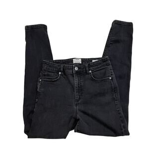 Cotton On High Skinny Jeans | Black Washed Denim Women’s Size 30